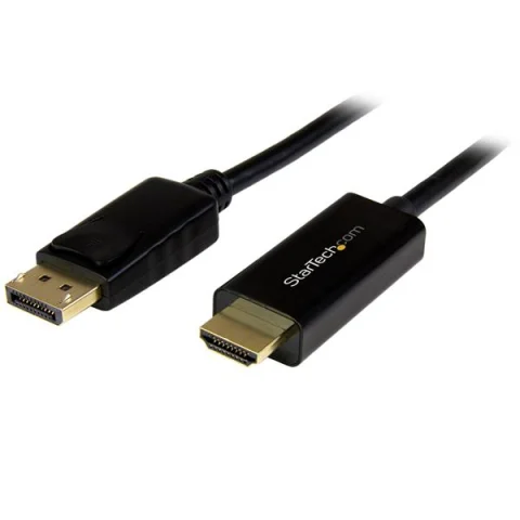 StarTech.com 3.3ft (1m) DisplayPort to HDMI Cable - 4K 30Hz - DisplayPort to HDMI Adapter Cable - DP 1.2 to HDMI Monitor