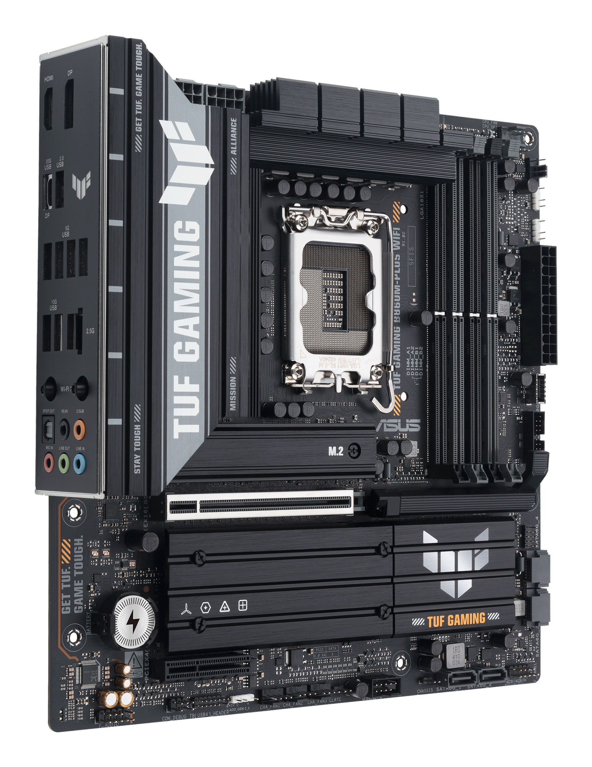 ASUS TUF GAMING B860M-PLUS WIFI Intel B860 LGA 1851 (Socket V1) micro ATX - Image 3