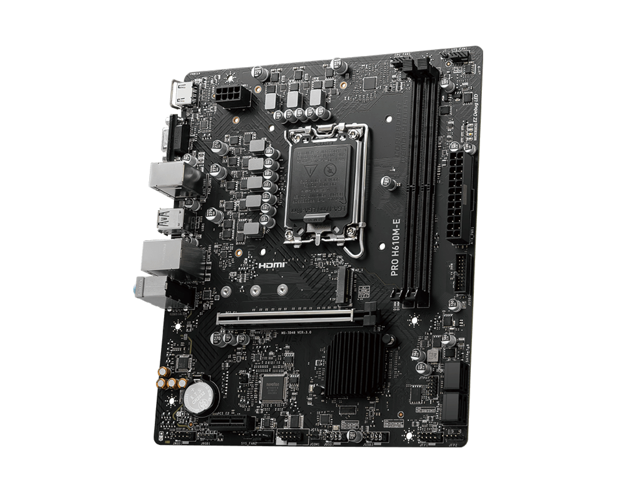 MSI PRO H610M-E motherboard Intel H610 LGA 1700 micro ATX - Image 3