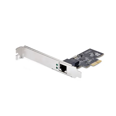 StarTech.com 1-Port 2.5Gbps NBASE-T PCIe Network Card, Intel® I225-V, Single-Port Computer Network Card, Ethernet MultiG