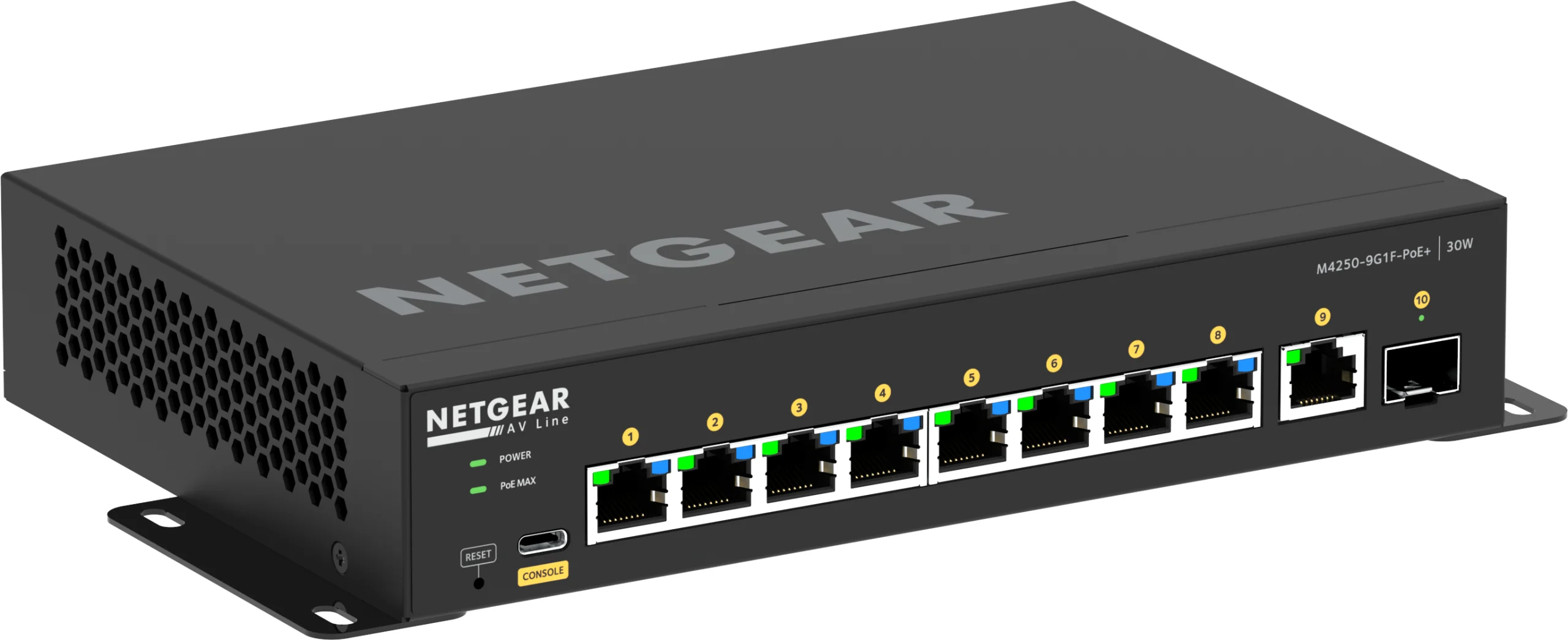 NETGEAR 8x1G PoE+ 110W 1x1G and 1xSFP Managed Switch - Image 2