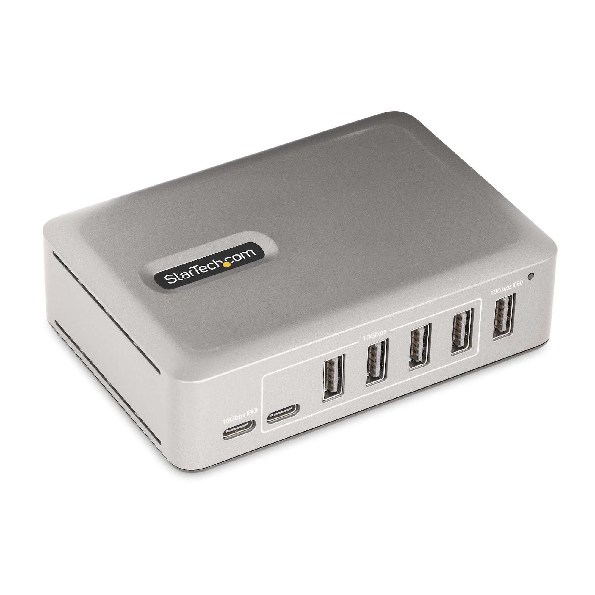 StarTech.com 7-Port USB-C Hub - 5x USB-A + 2x USB-C - Self-Powered w/65W Power Supply - USB 3.1 10Gbps - Desktop/Laptop