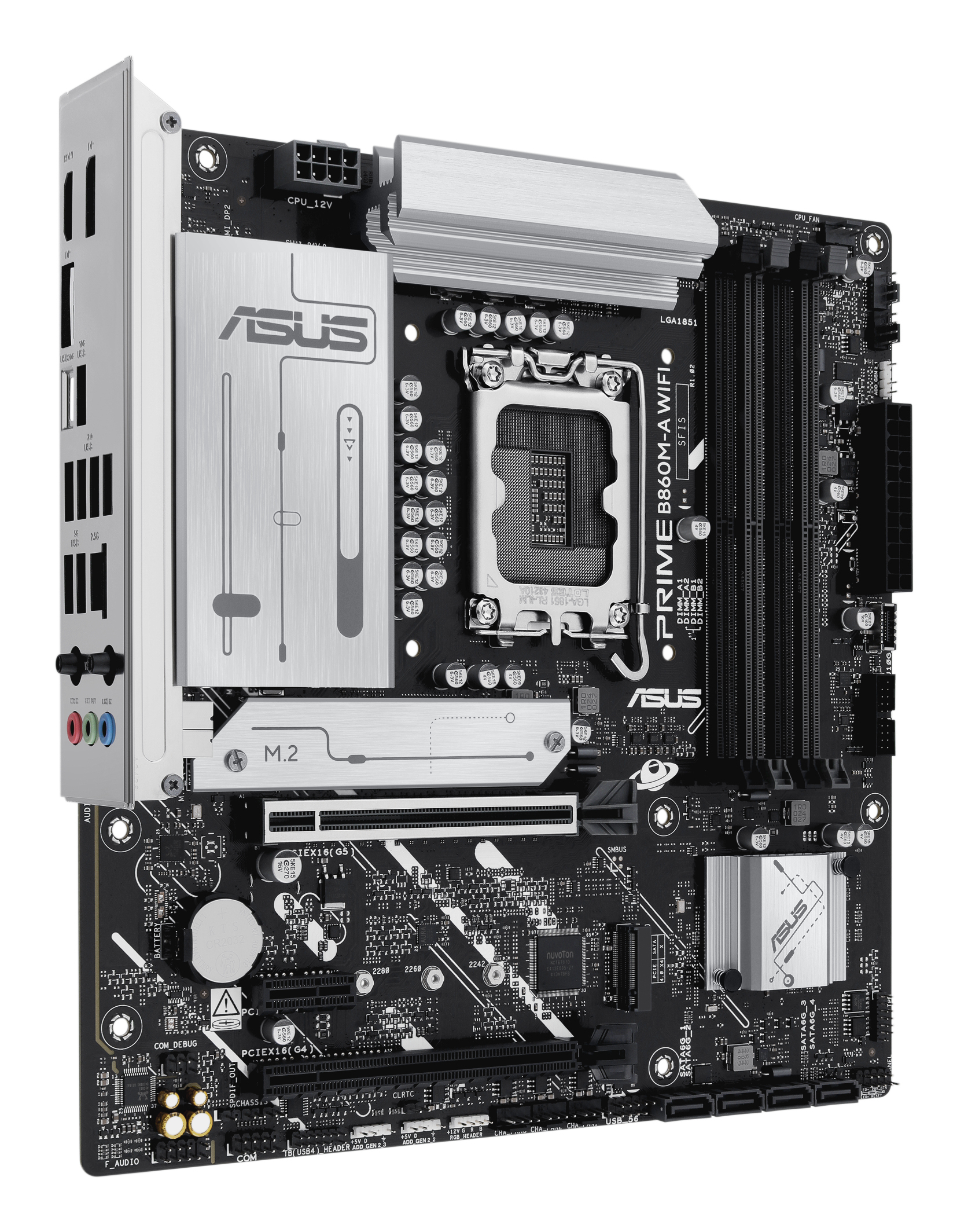ASUS PRIME B860M-A WIFI Intel B860 LGA 1851 (Socket V1) micro ATX - Image 3