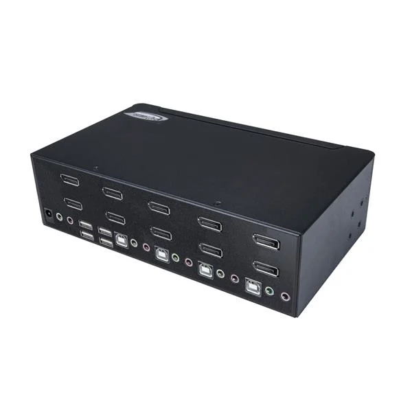 StarTech.com 4-Port Dual DisplayPort KVM Switch - 4K 60Hz - TAA - Image 2