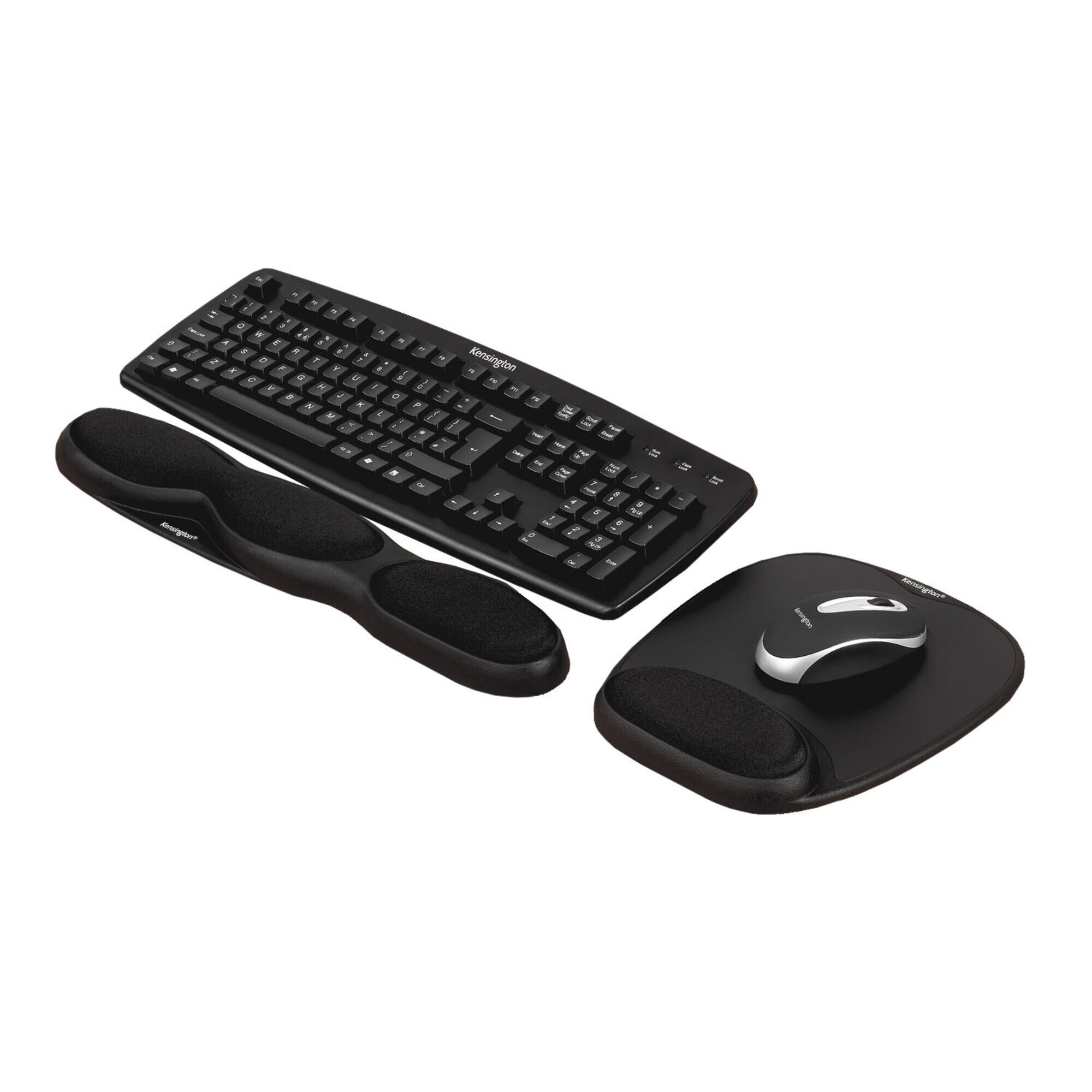 Kensington Comfort Gel Keyboard Wrist Rest — Black - Image 2