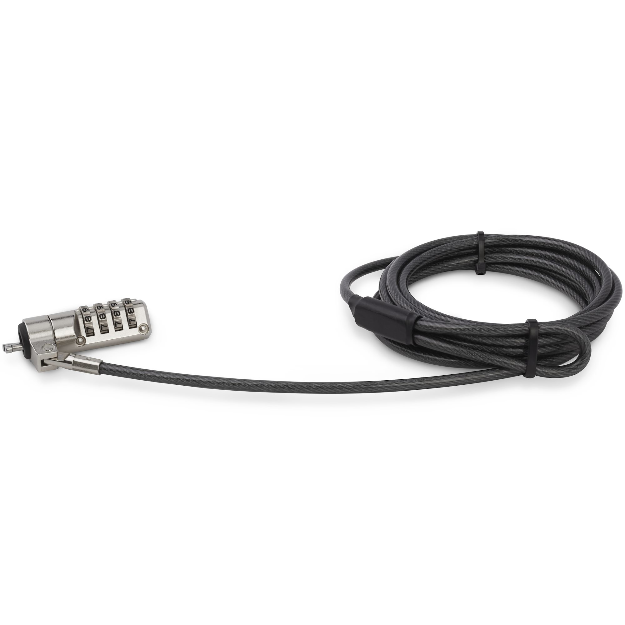 StarTech.com 6.6ft (2m) Laptop Cable Lock - 4 Digit Combination Laptop/Desktop Security Cable Lock for K-Slot Devices/Co - Image 3