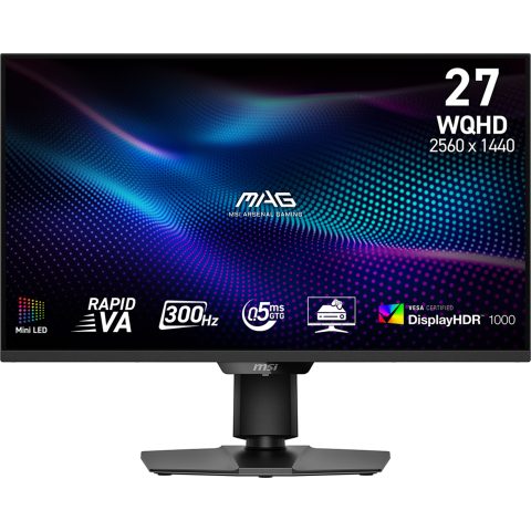 MSI MAG 274QPF X30MV computer monitor 68.6 cm (27") 2560 x 1440 pixels Wide Quad HD LCD Black
