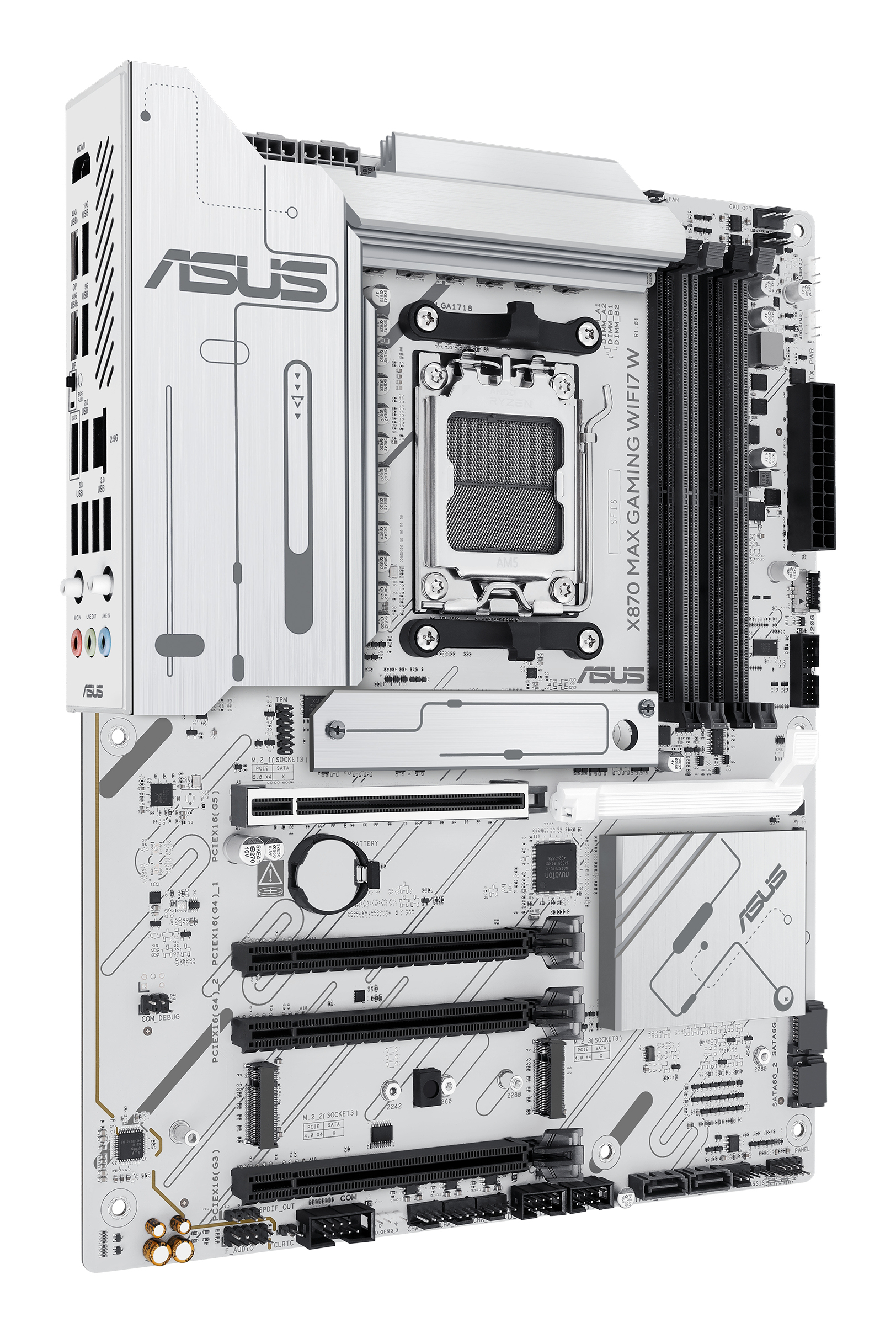 ASUS X870 MAX GAMING WIFI7 W AMD X870 Socket AM5 ATX - Image 3