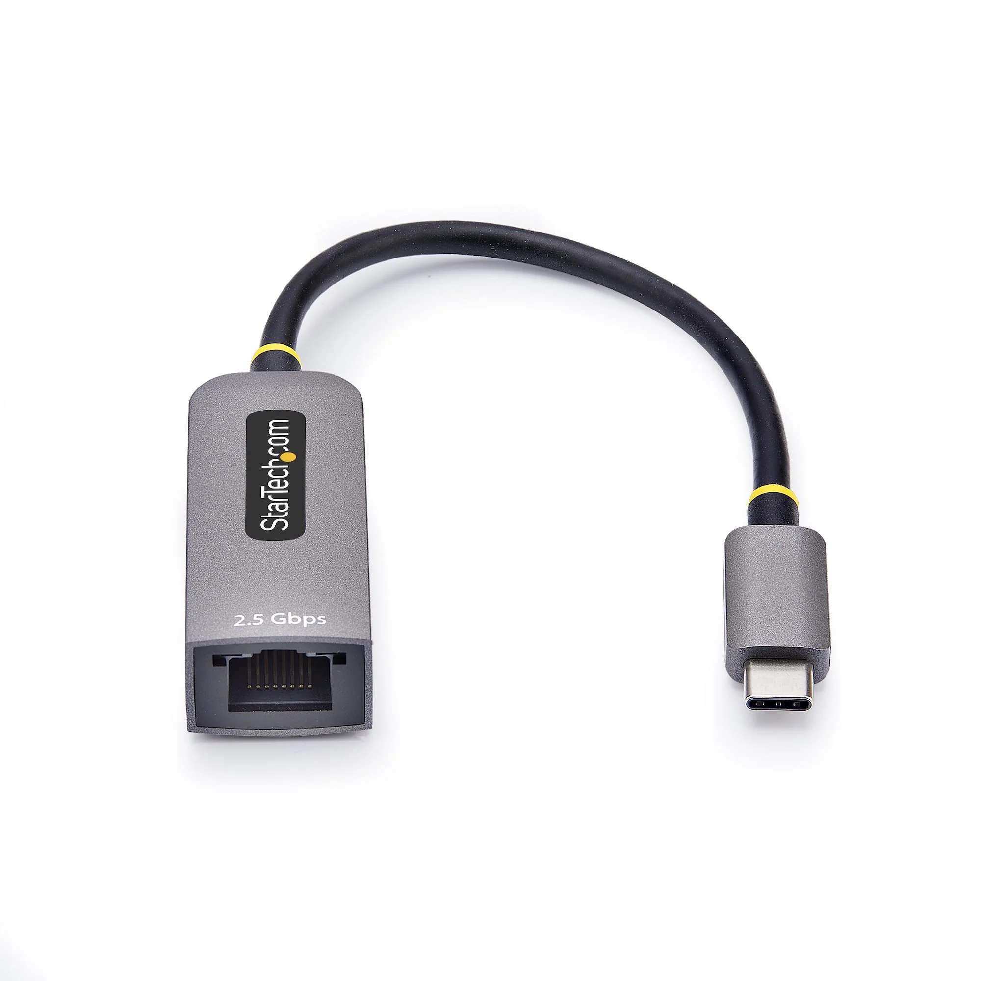 StarTech.com 2.5GbE USB-C to Ethernet Adapter, NBASE-T NIC, USB 3.0 Type-C 2.5/1G Multi Speed Network, Thunderbolt Compa - Image 3