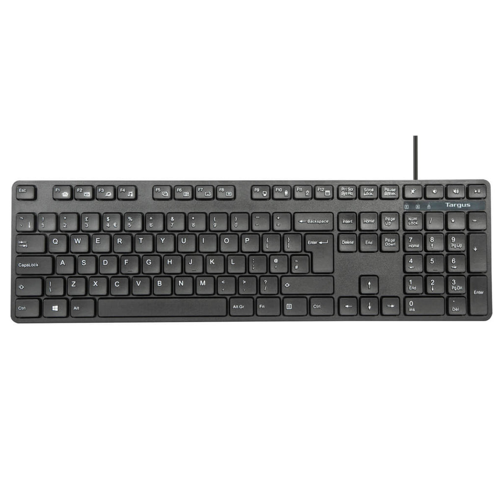 Targus AKM622UK keyboard Mouse included Universal USB QWERTY UK English Black - Image 2