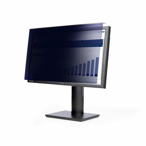 StarTech.com 27-inch 16:9 Computer Monitor Privacy Screen, Hanging Acrylic Filter, Quick-Install Security Shield, Monito