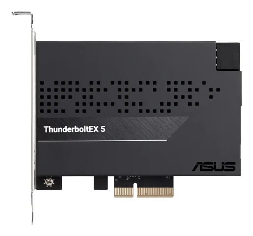 ASUS ThunderboltEX 5 interface cards/adapter Internal Mini DisplayPort, USB 2.0, PCIe, USB Type-C, Thunderbolt, VGA