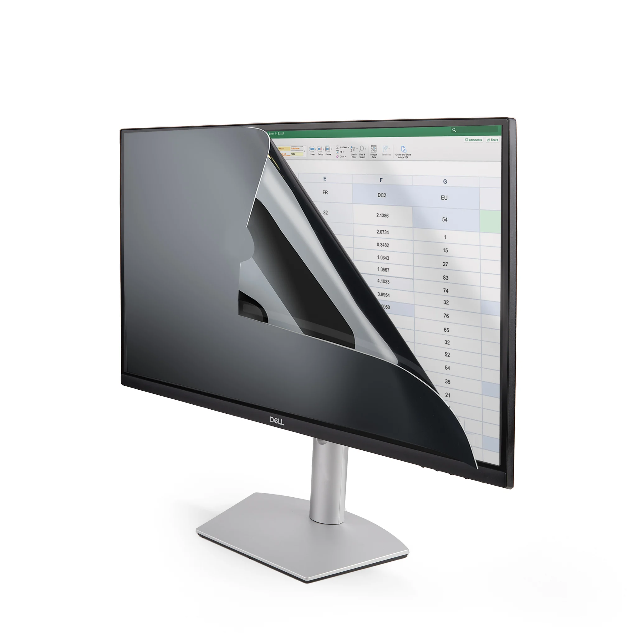 StarTech.com Monitor Privacy Screen for 24 inch PC Display - Computer Screen Security Filter - Blue Light Reducing Scree