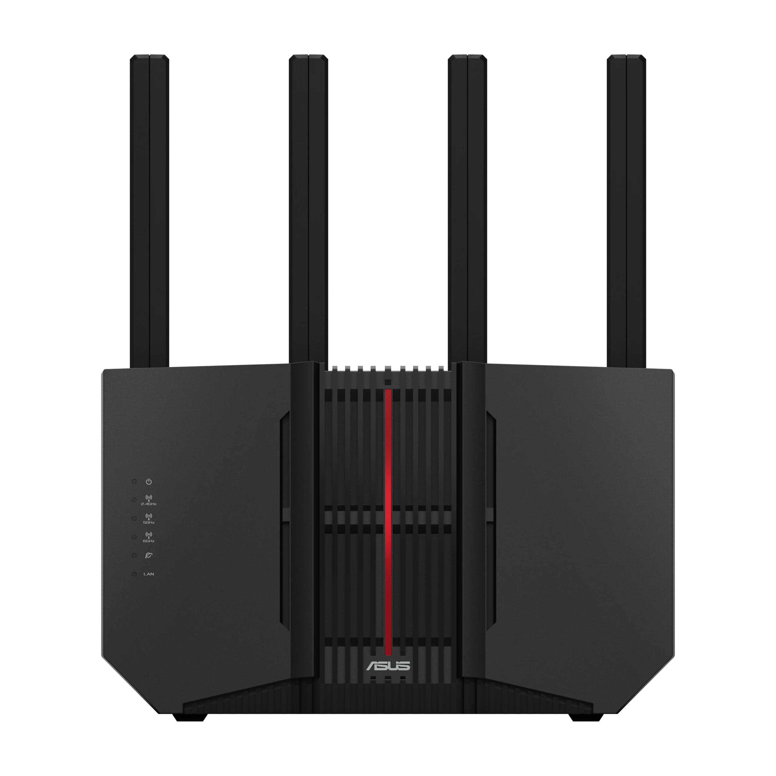 ASUS RT-BE92U wireless router 10 Gigabit Ethernet Tri-band (2.4 GHz / 5 GHz / 6 GHz) Black