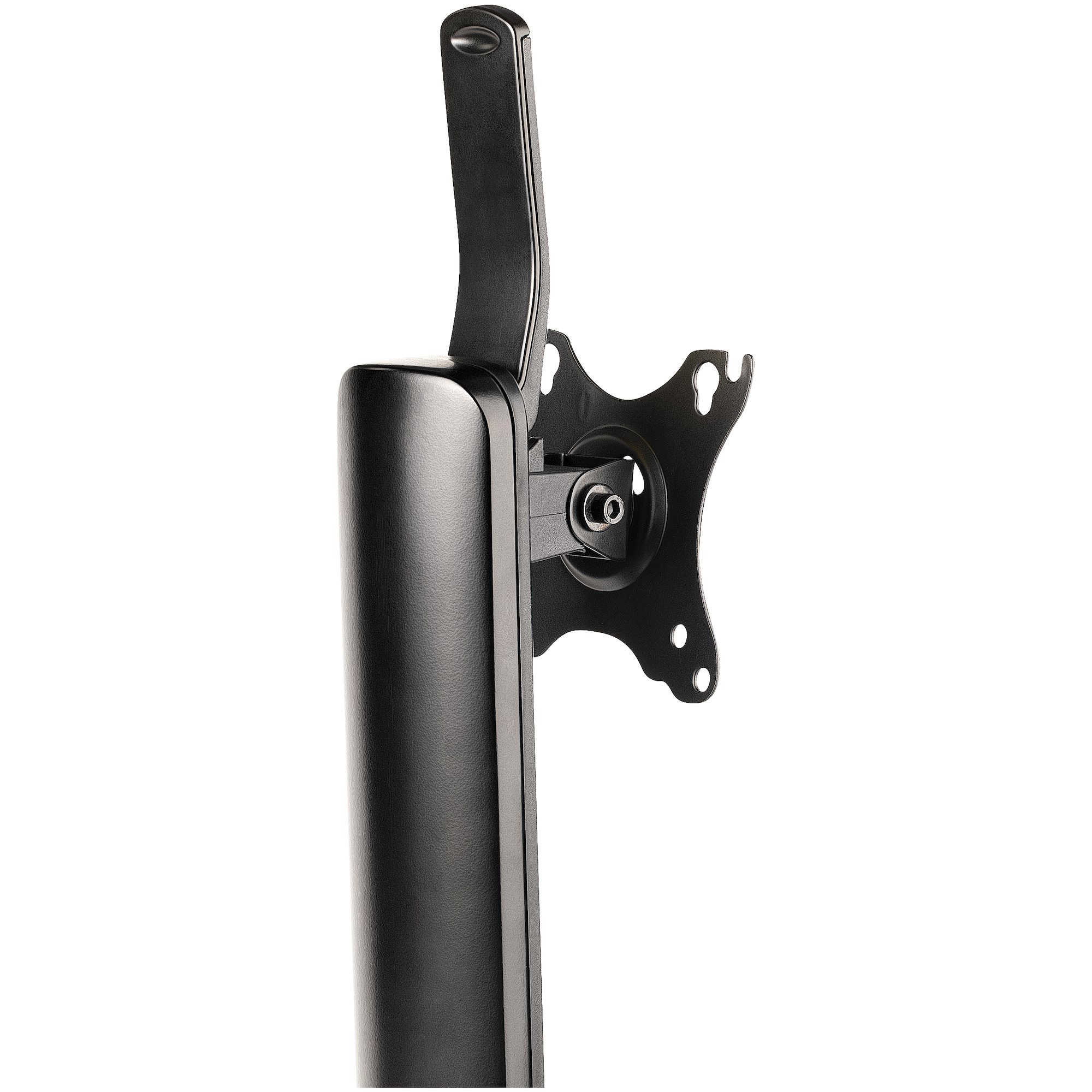 StarTech.com Free Standing Single Monitor Mount - Height Adjustable Monitor Stand - For VESA Mount Displays up to 32" (1 - Image 3