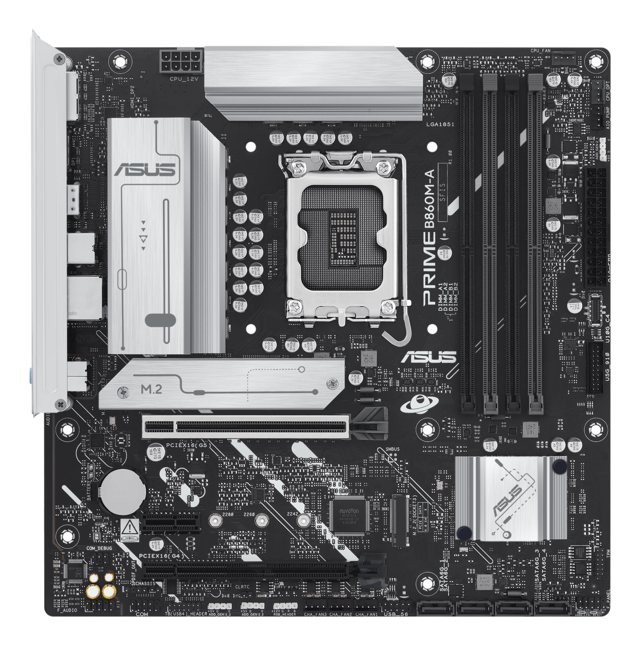 ASUS PRIME B860M-A-CSM Intel B860 LGA 1851 (Socket V1) micro ATX - Image 2