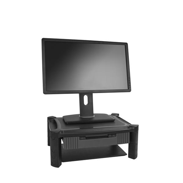 StarTech.com Monitor Riser - Drawer - Height Adjustable - For up to 32" (22lb/10kg) Displays - Image 2