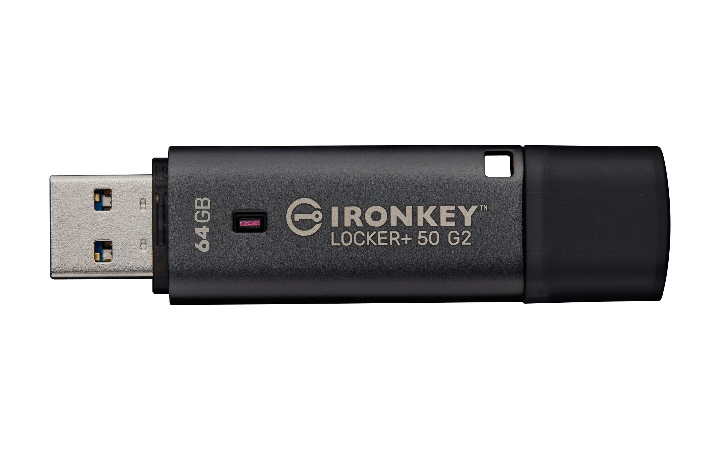 Kingston Technology IronKey 64GB Locker Plus 50 G2, FIPS 197, AES-256 - Image 2