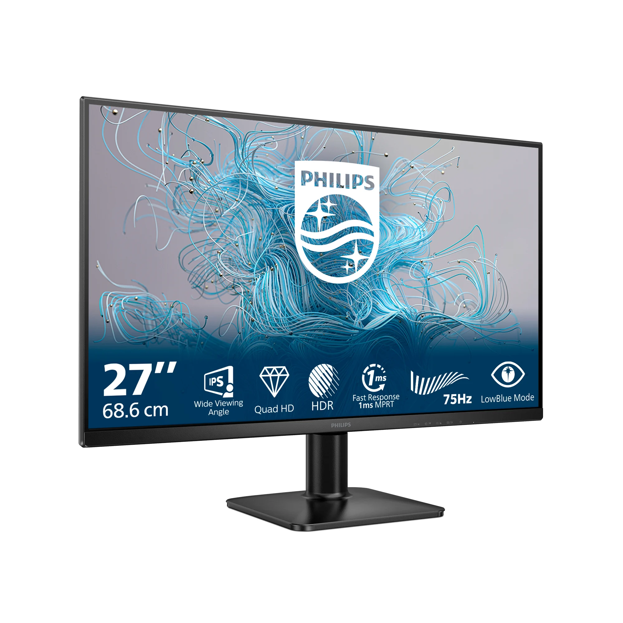 Philips 1000 series 27E2N1500L/00 computer monitor 68.6 cm (27") 2560 x 1440 pixels Quad HD LED Black - Image 3