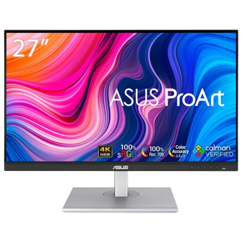 ASUS ProArt PA279CV computer monitor 68.6 cm (27") 3840 x 2160 pixels 4K Ultra HD LED Black, Silver