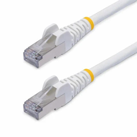 StarTech.com 10m White CAT8 Ethernet Cable, Snagless RJ45, 25G/40G, 2000MHz, 100W PoE++, S/FTP, 26AWG Pure Bare Copper W