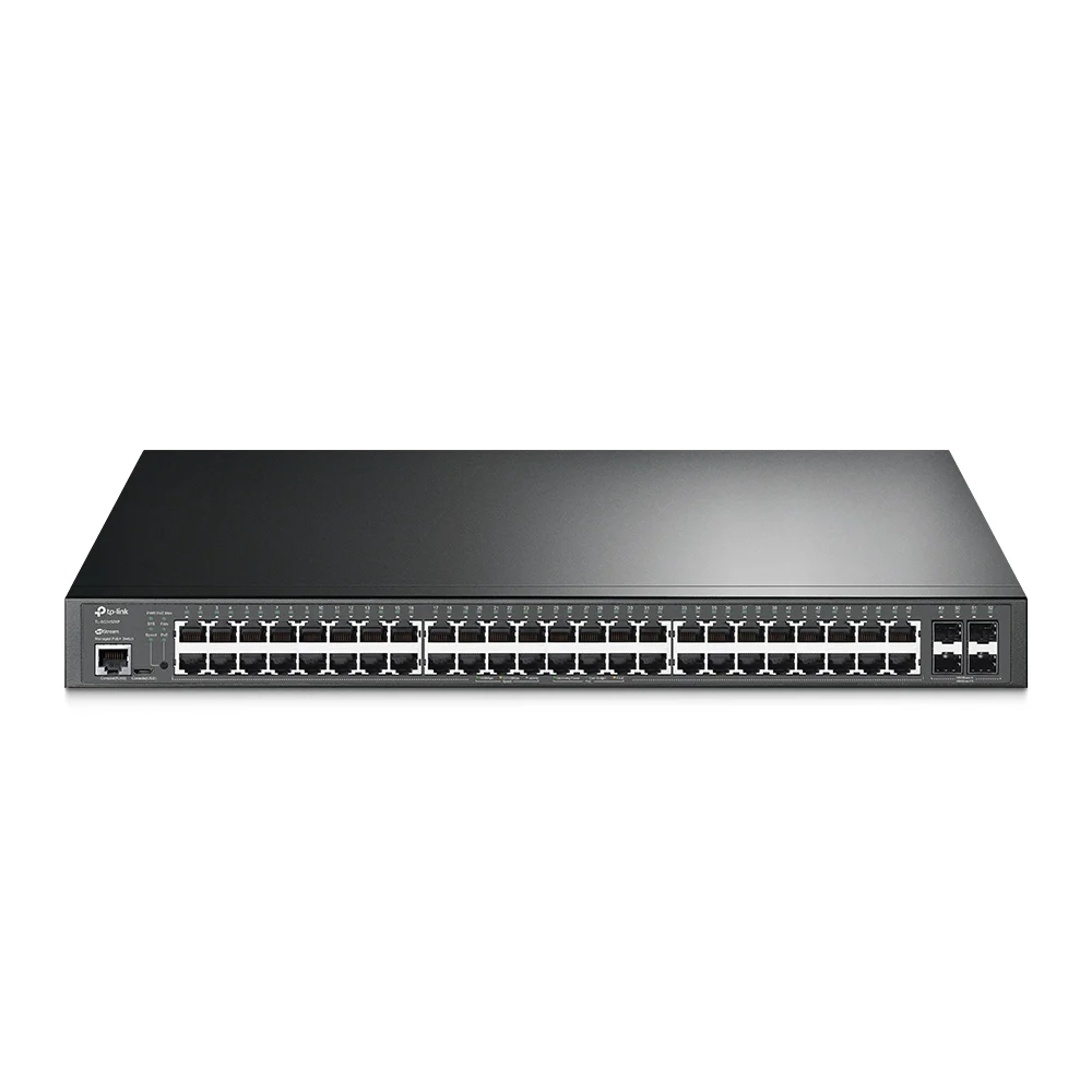 TP-Link JetStream 48-Port Gigabit and 4-Port 10GE SFP+ L2+ Managed Switch with 48-Port PoE+ - Image 2