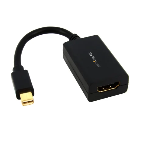 StarTech.com Mini DisplayPort to HDMI Adapter - mDP to HDMI Video Converter - 1080p - Mini DP or Thunderbolt 1/2 Mac/PC