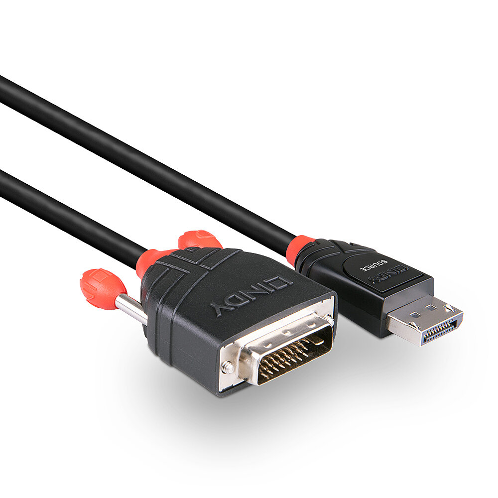 Lindy 2m DisplayPort to DVI-D Cable - Image 3