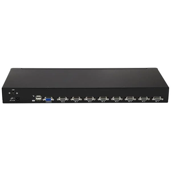 StarTech.com 8 Port 1U Rackmount USB KVM Switch Kit with OSD and Cables - TAA - Image 3