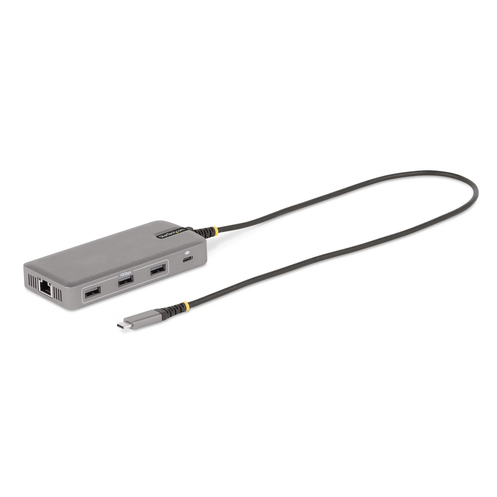 StarTech.com USB-C Triple Monitor Multiport Adapter, Dual 4K 60Hz + 4K 30Hz HDMI & DisplayPort, 3-Port USB 10Gbps Hub, 1