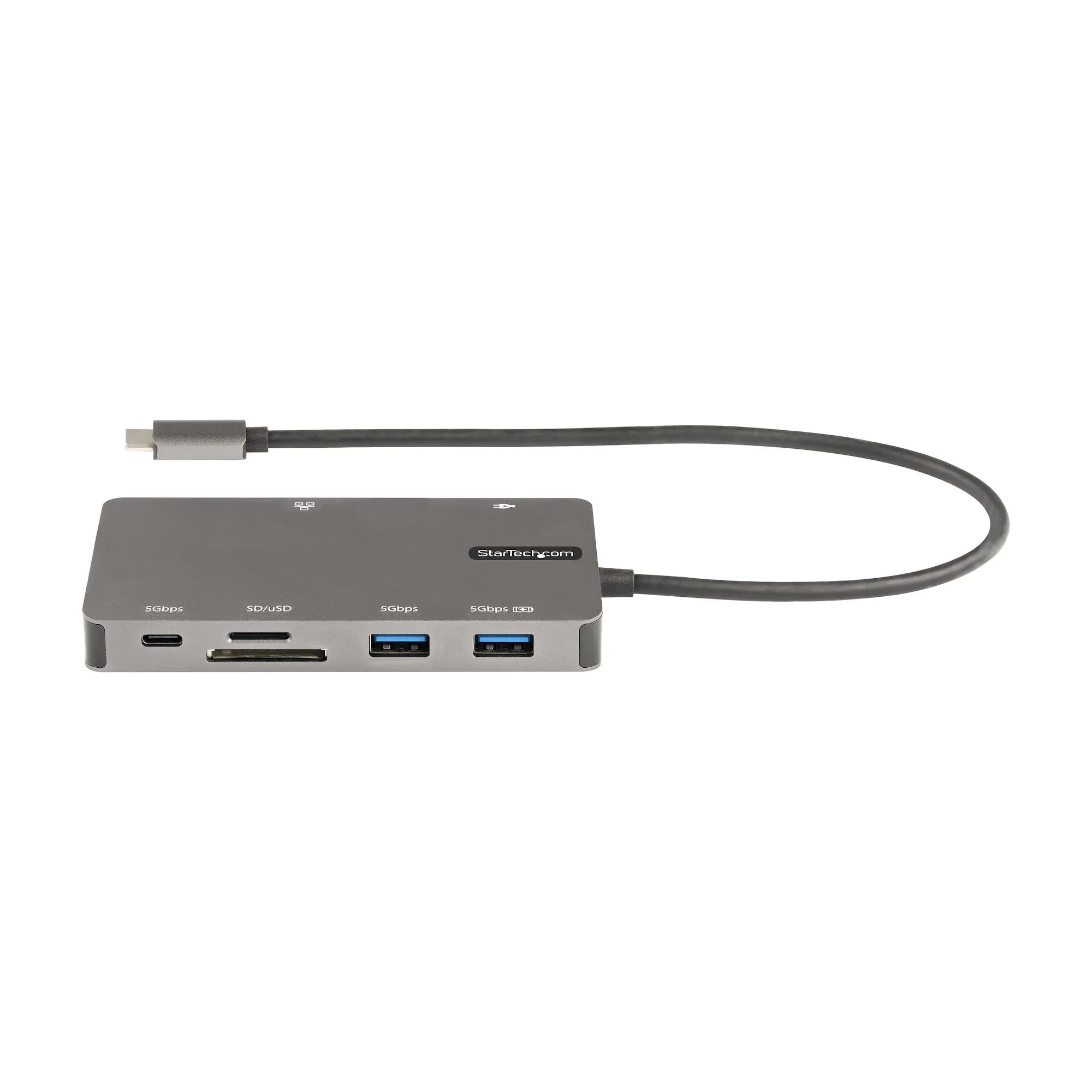 StarTech.com USB C Multiport Adapter - HDMI 4K 30Hz or VGA Travel Dock - 5Gbps USB 3.0 Hub (USB A / USB C Ports) - 100W - Image 2