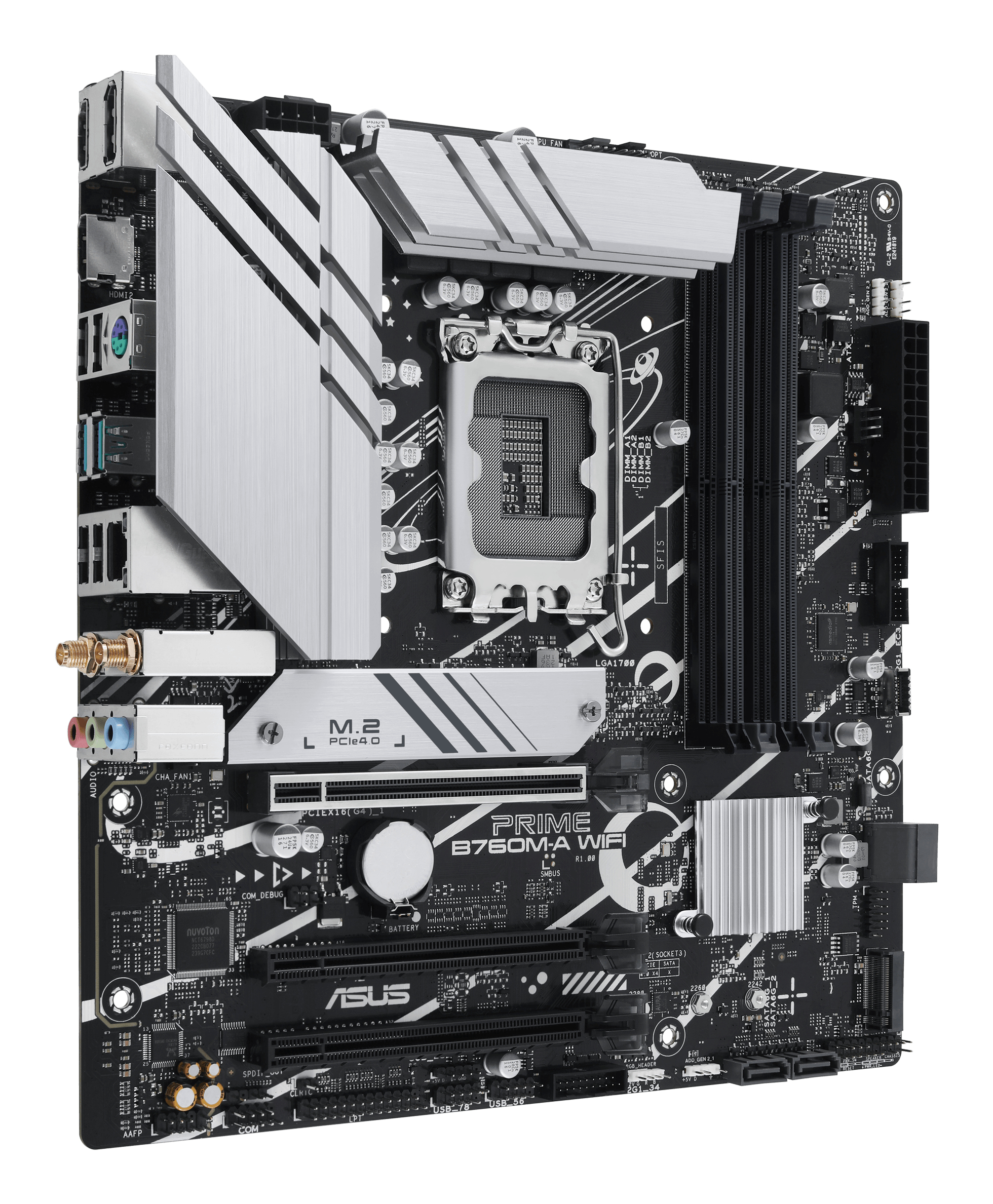 ASUS PRIME B760M-A WIFI Intel B760 LGA 1700 micro ATX - Image 2