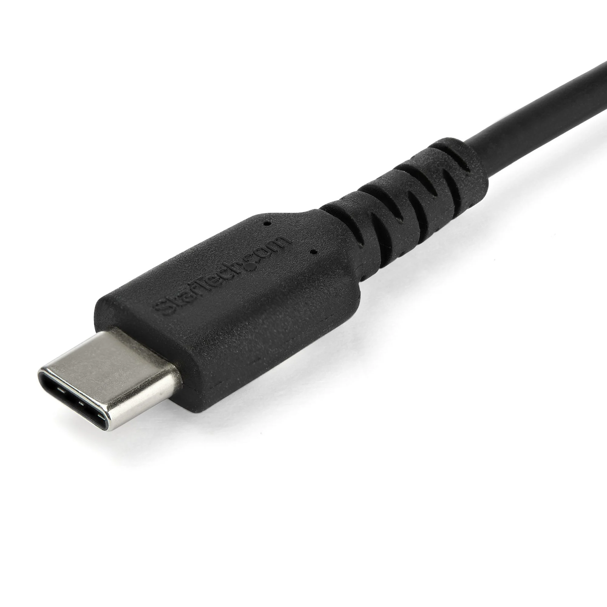 StarTech.com 6.6ft (2m) USB-C Fast Charging Cable, Rugged, Charge & Sync, 60W (3A) PD, USB 2.0, Black TPE Jacket and Ara - Image 3