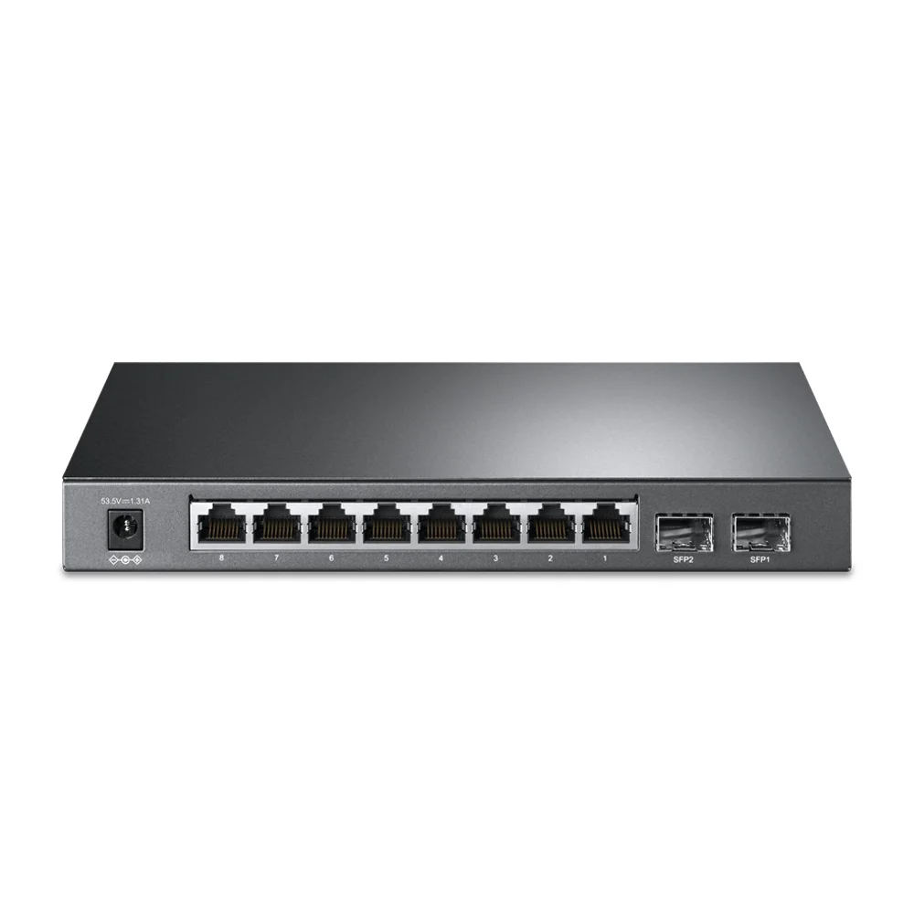 TP-Link JetStream 8-Port Gigabit Smart PoE+ Switch with 2 SFP Slots - Image 3