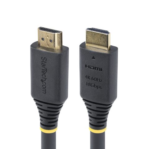 StarTech.com 7m (22.9ft) Premium Certified High Speed HDMI Cable, 4K 60Hz/1440p 144Hz, HDR10/HDCP 2.2/ARC, 18Gbps, UHD H