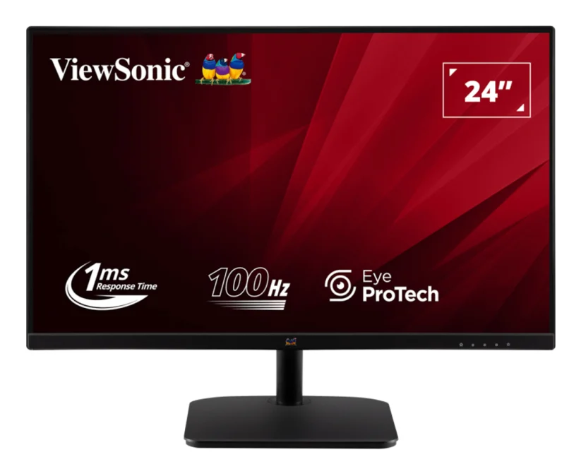 Viewsonic VA2432-H-2 computer monitor 61 cm (24") 1920 x 1080 pixels Full HD LED Black