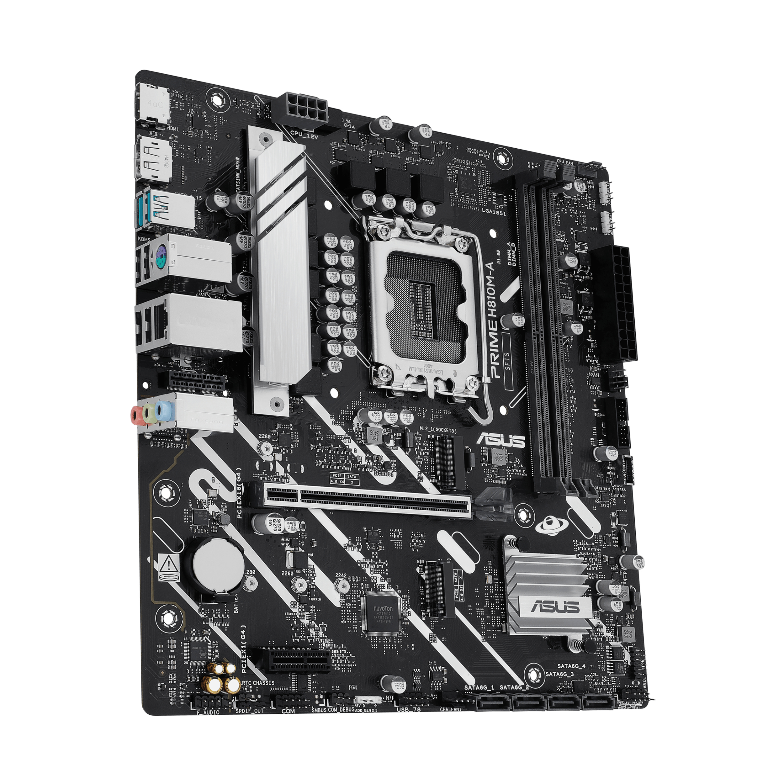 ASUS PRIME H810M-A-CSM Intel H810 LGA 1851 (Socket V1) micro ATX - Image 3
