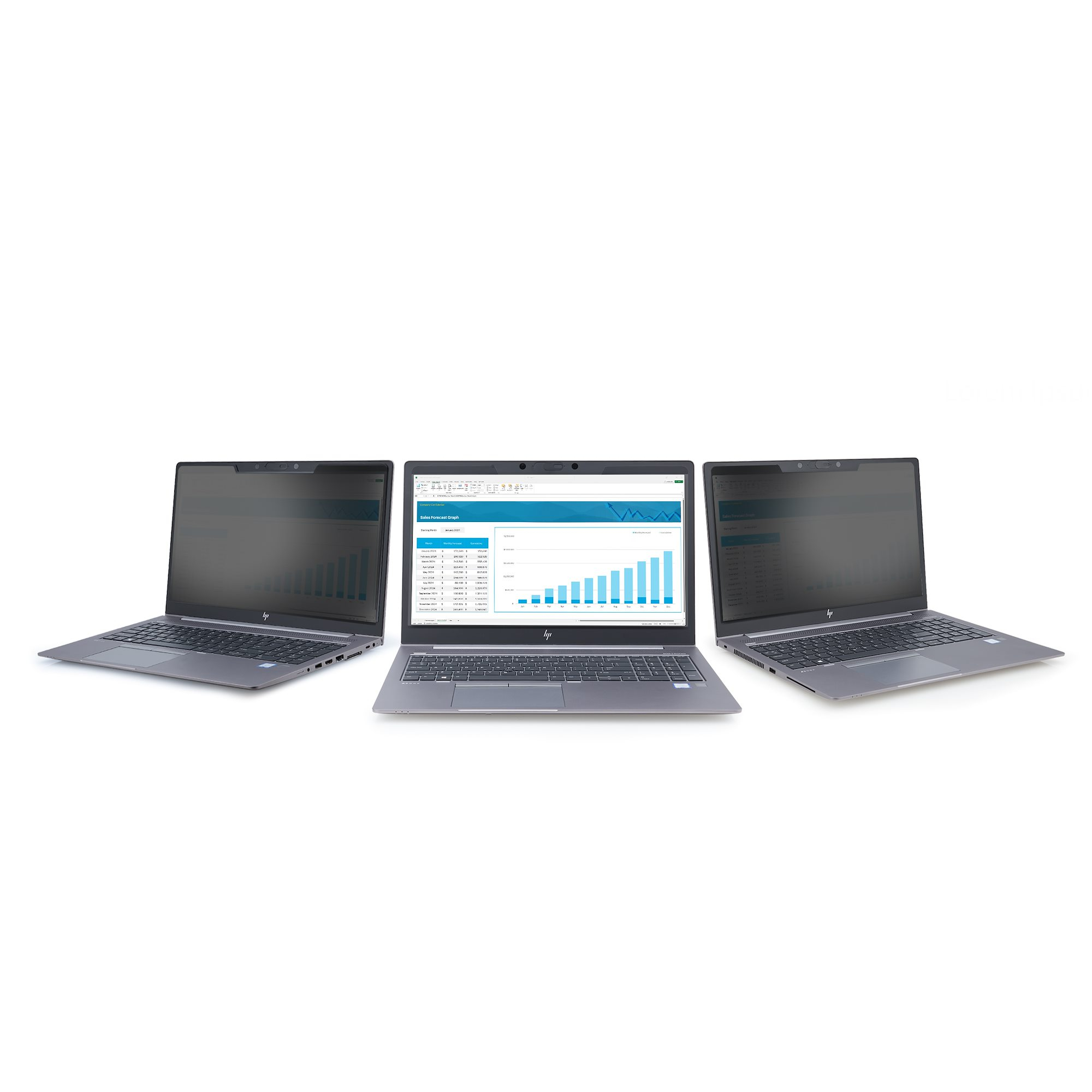 StarTech.com Magnetic Privacy Screen For 14-Inch 16:9 Laptop, Reversible Filter, Computer Screen Protector, View Angle 6 - Image 2