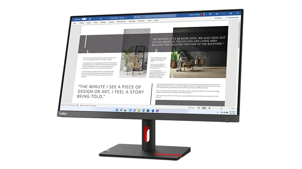 Lenovo ThinkVision S27i-30 computer monitor 68.6 cm (27") 1920 x 1080 pixels Full HD LED Grey - Image 2