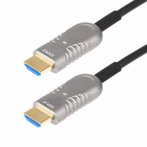 StarTech.com 30ft (9.1m) HDMI 2.1 Hybrid Active Optical Cable (AOC), CMP Plenum Rated, 8K Ultra High Speed HDMI 2.1/2.0