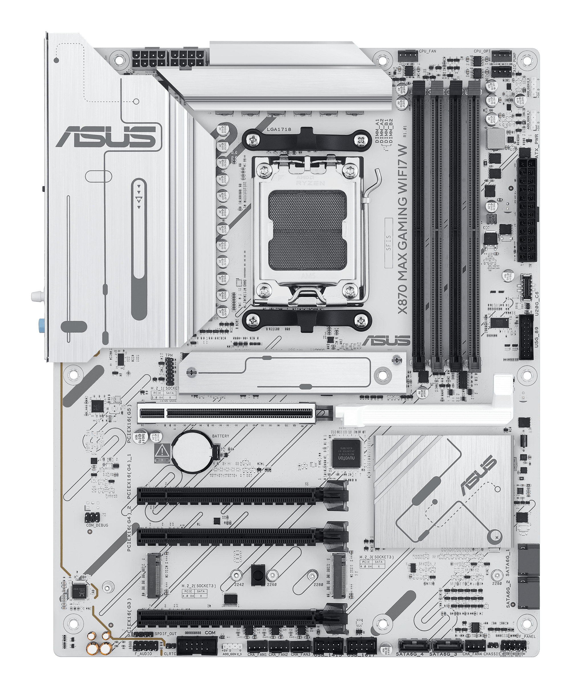 ASUS X870 MAX GAMING WIFI7 W AMD X870 Socket AM5 ATX - Image 2