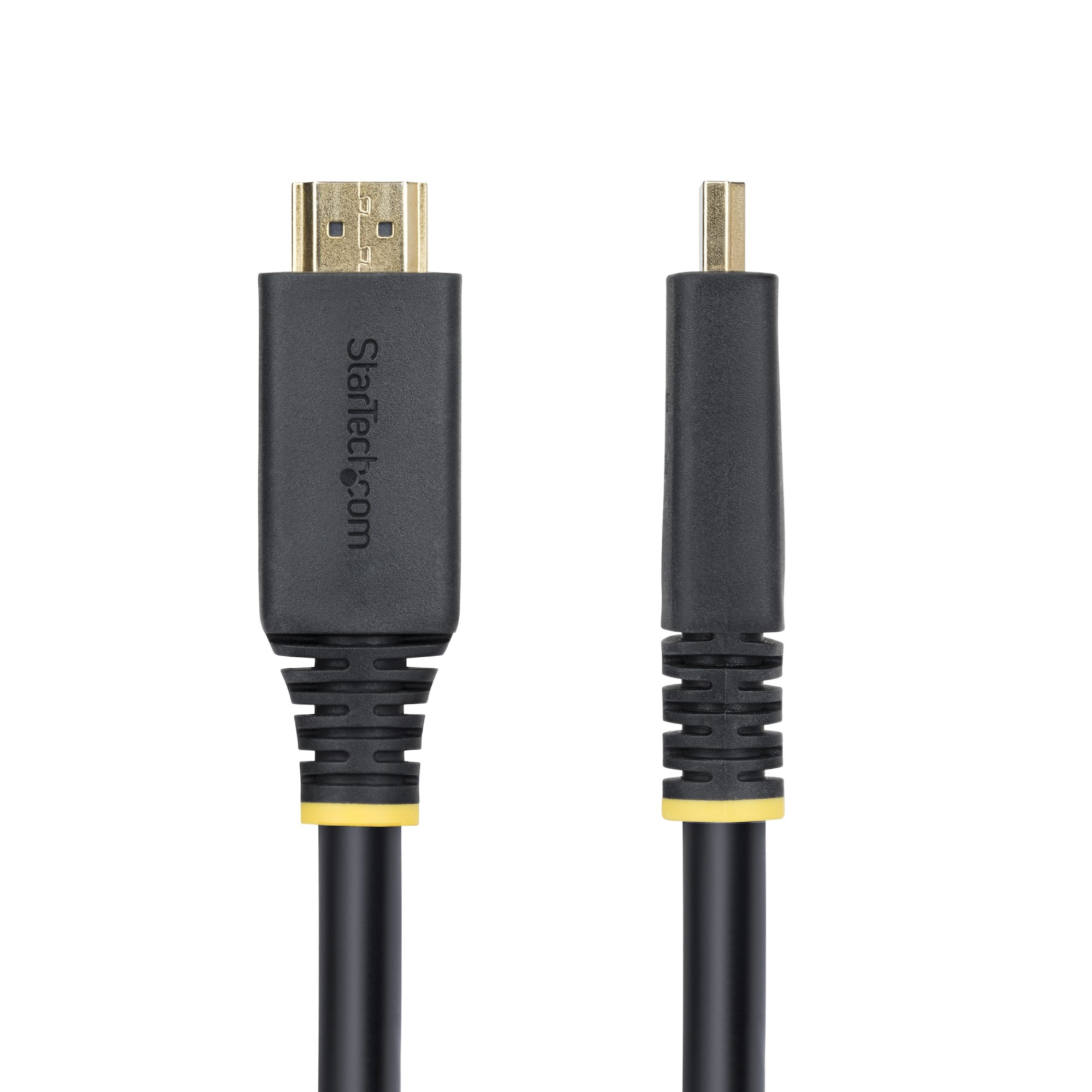 StarTech.com 15m (49.2ft) Active High Speed HDMI Cable, 4K 60Hz/1440p 144Hz, HDR10/HDCP 2.2/ARC, 18Gbps, UHD HDMI 2.0 Co - Image 3