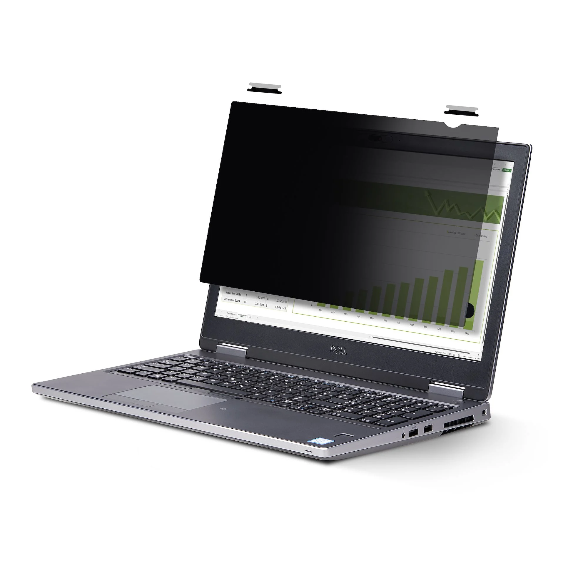 StarTech.com 16-inch 16:10 Flip-Up Privacy Screen with Touch, Anti-Glare Privacy Filter, Laptop Monitor Screen Protector