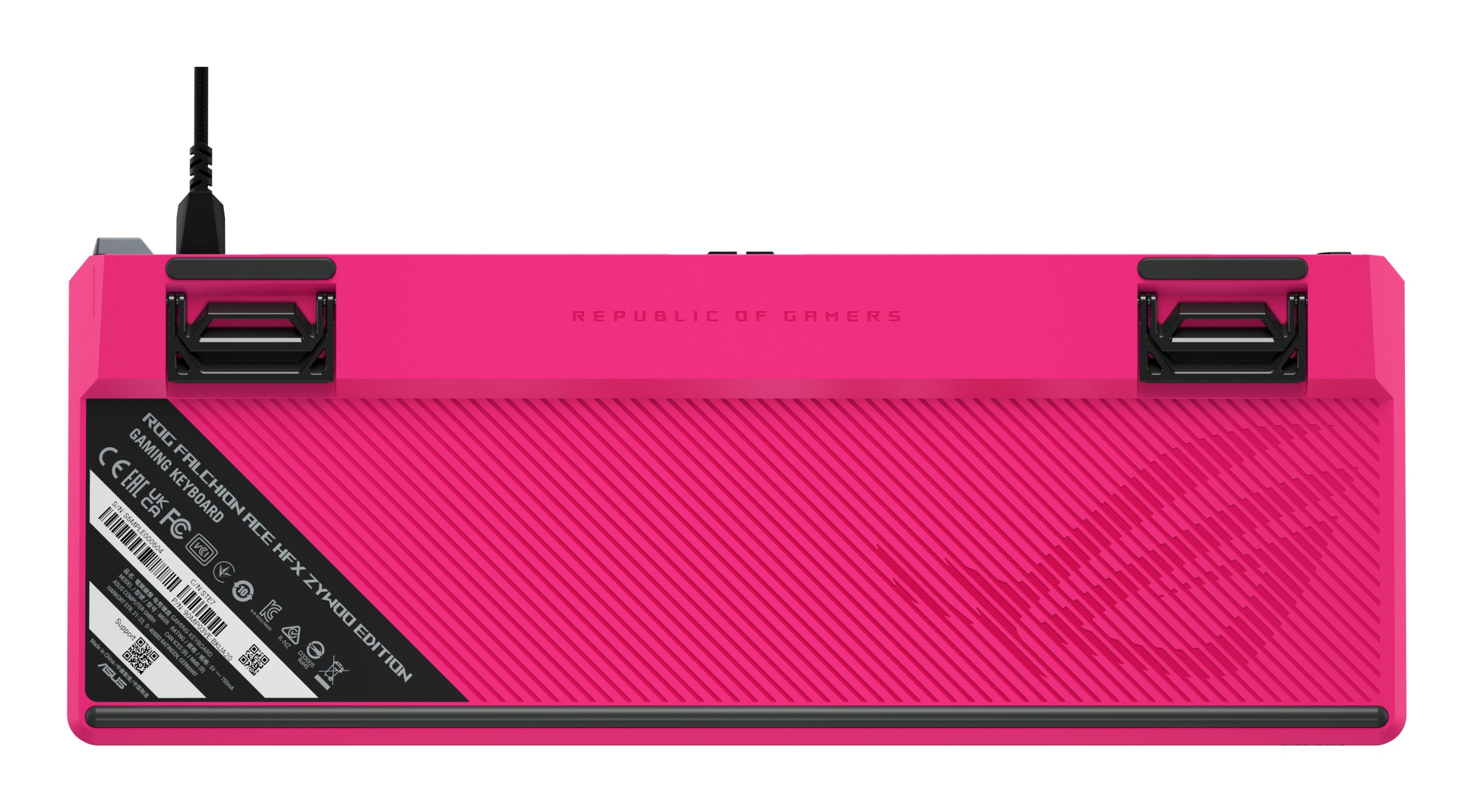 ASUS ROG Falchion Ace HFX ZywOo Edition keyboard Gaming USB QWERTY US International Black - Image 3