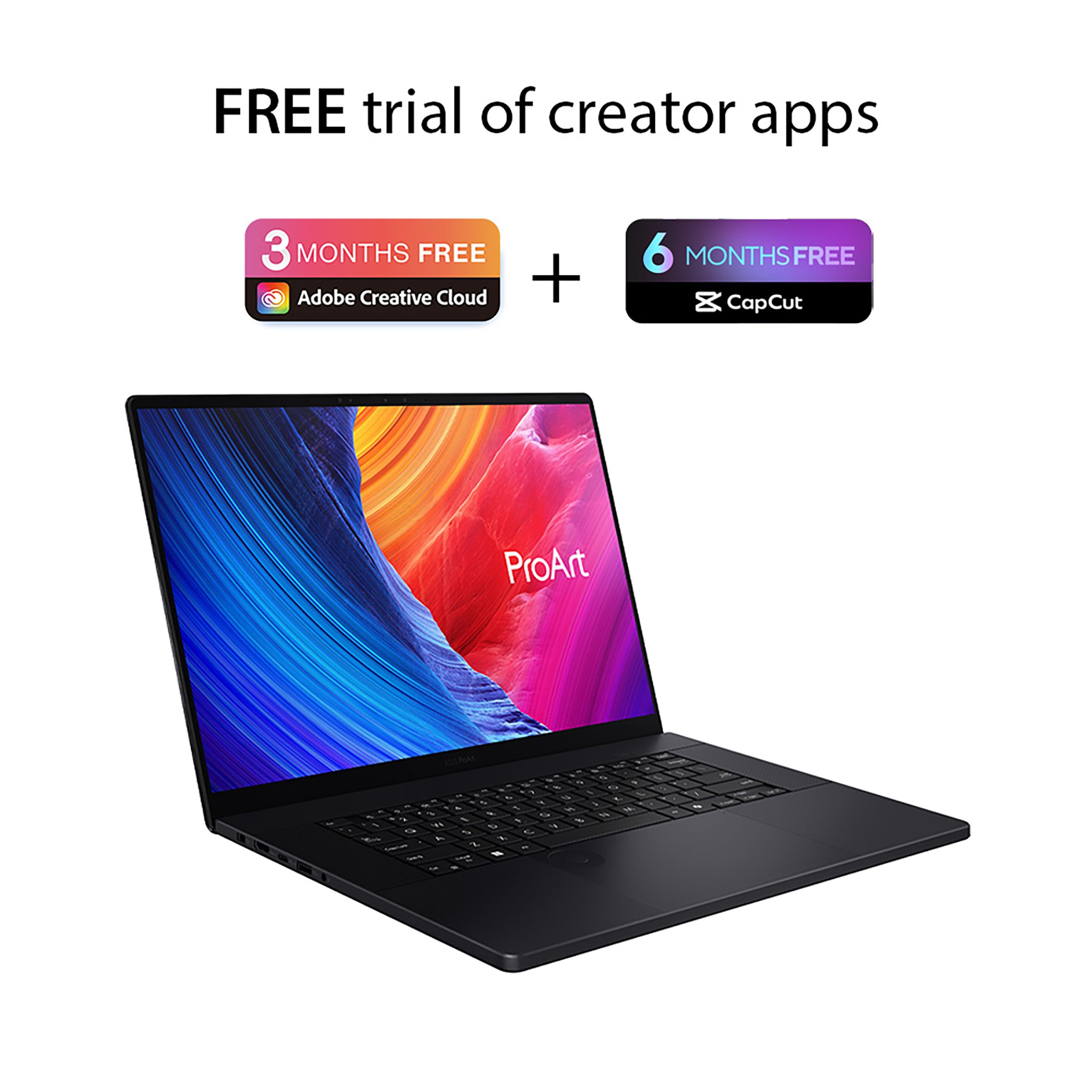 ASUS ProArt P16 H7606WP-RJ087W Copilot+ PC AMD Ryzen AI 9 HX 370 Laptop 40.6 cm (16") Touchscreen 3K 64 GB LPDDR5x-SDRAM - Image 2