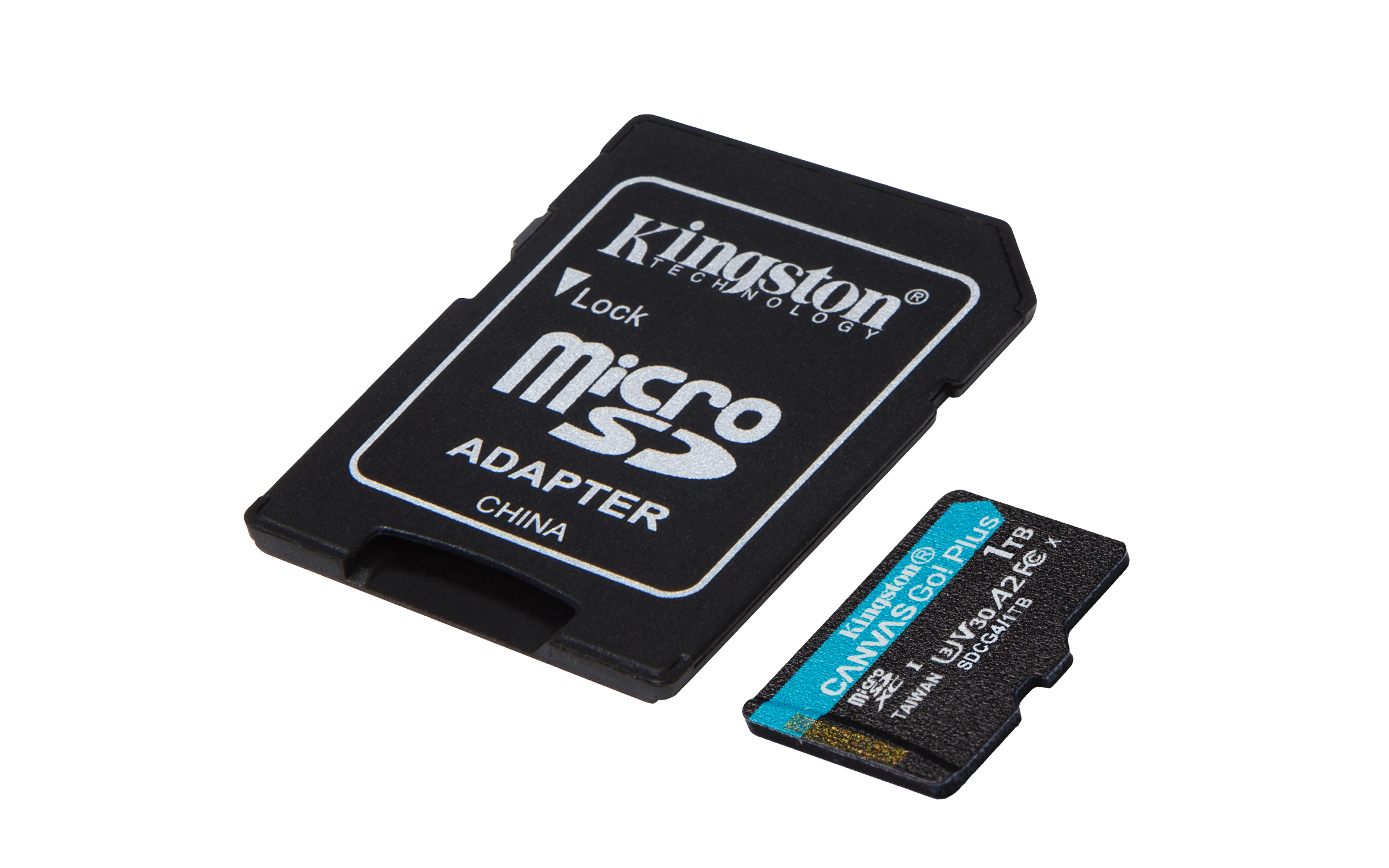 Kingston Technology 1TB microSDXC Canvas Go Plus Gen4 200MB/s A2 U3 V30 Card + Adapter - Image 3
