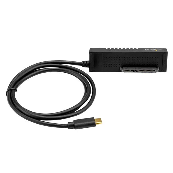 StarTech.com SATA to USB-C Cable, USB 10Gbps to 2.5in and 3.5in SATA I II III Hard Drive Adapter, External Converter for