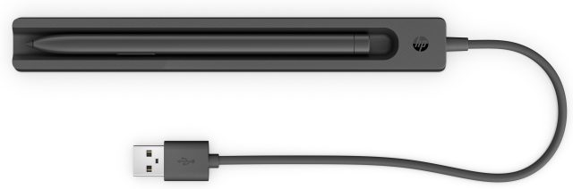 HP Slim Rechargeable Pen Charger Stylus pen Black USB Indoor