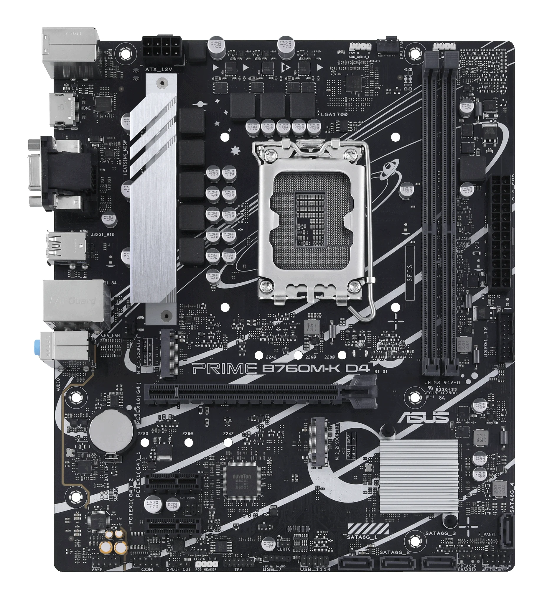 ASUS PRIME B760M-K D4 Intel B760 LGA 1700 micro ATX - Image 2