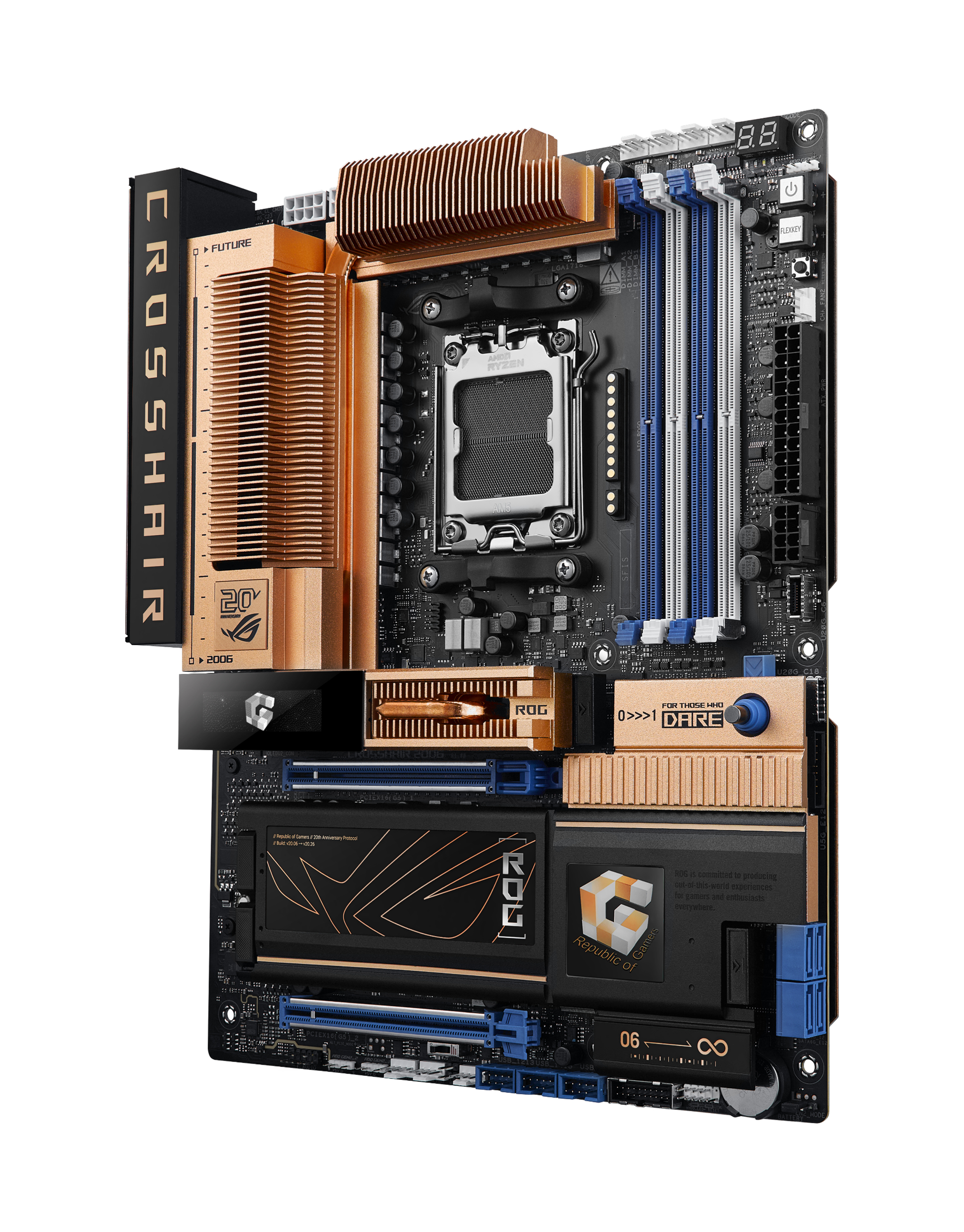ASUS ROG CROSSHAIR 2006 AMD X870E Socket AM5 ATX - Image 2